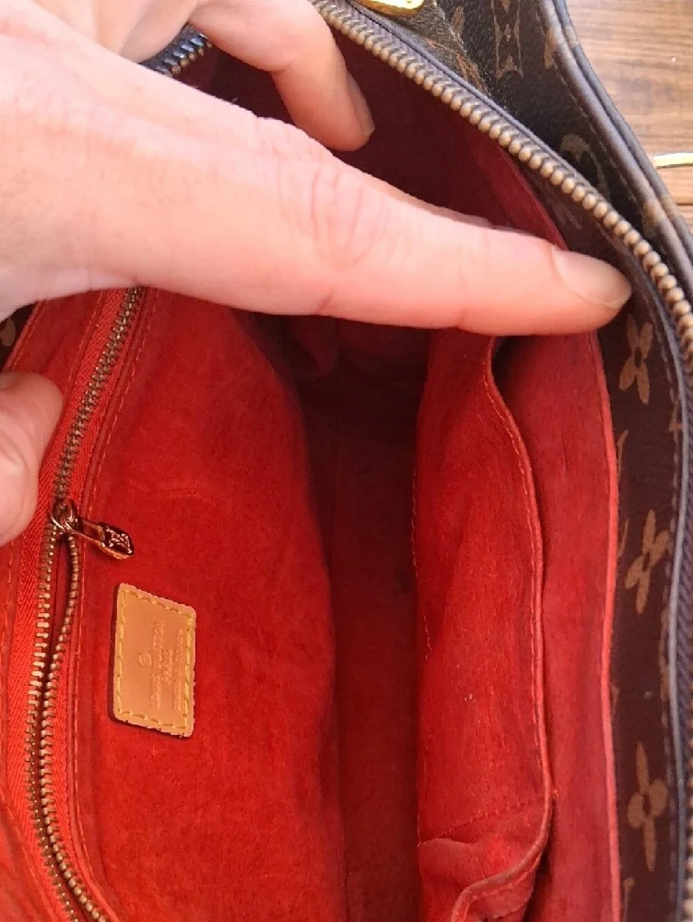 Louis Vuitton Monogram Canvas Brown & Tan Men's Briefcase